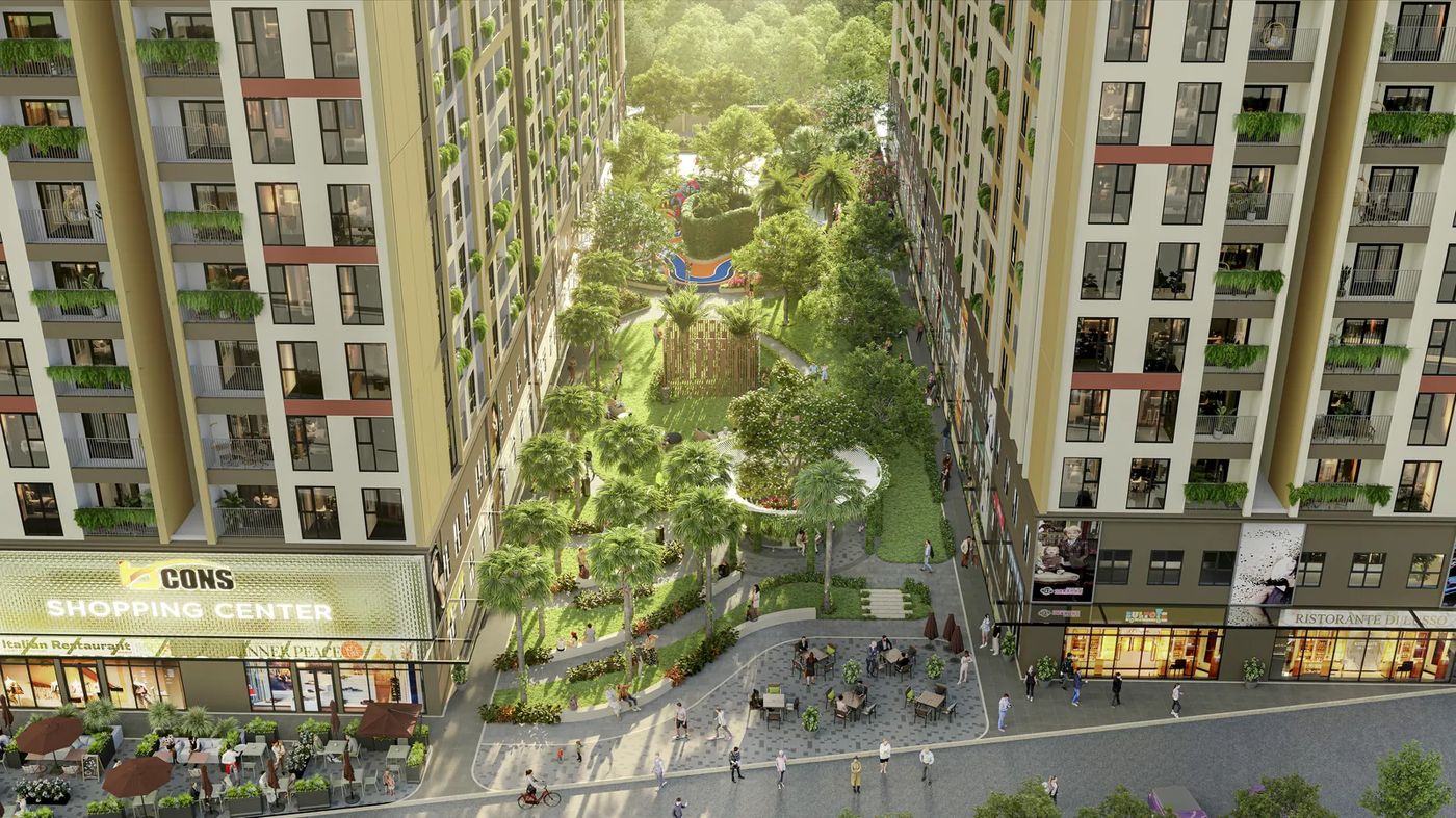 Công viên xanh nội khu