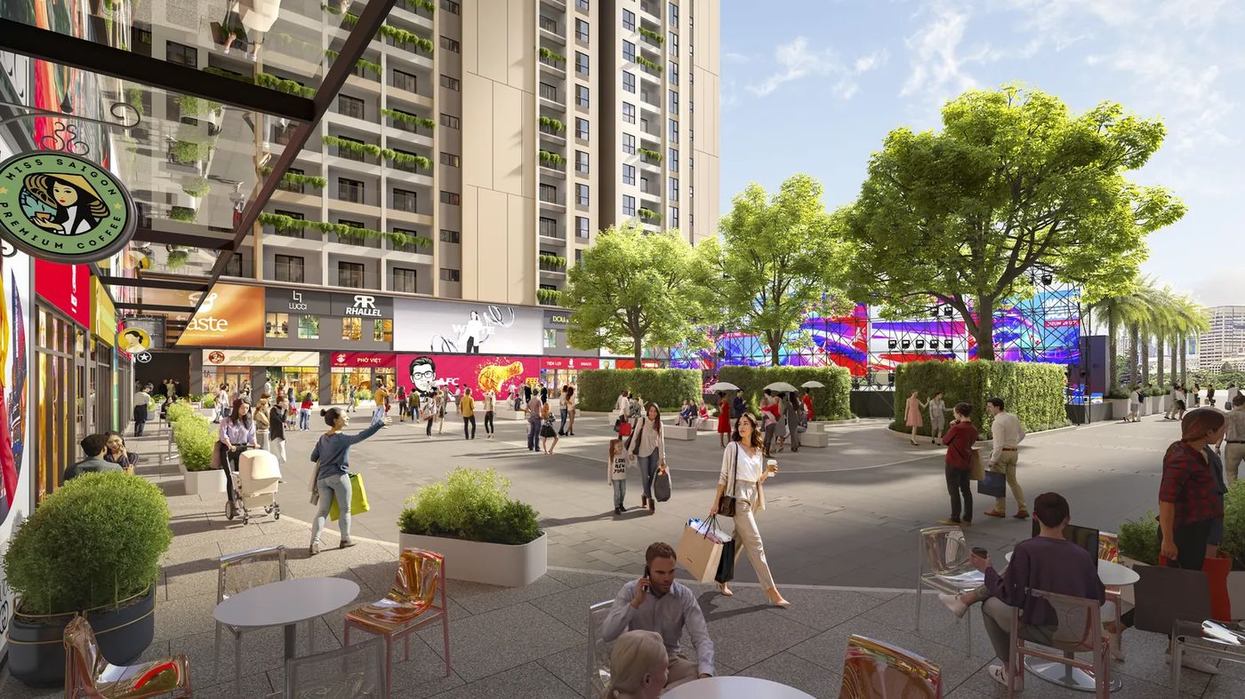 Khu trung tâm tiện ích Bcons Central Park