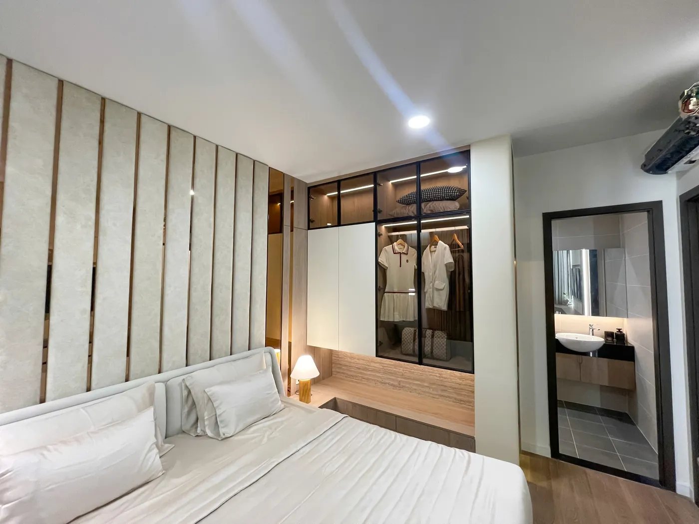 Phòng ngủ nhà mẫu căn A1