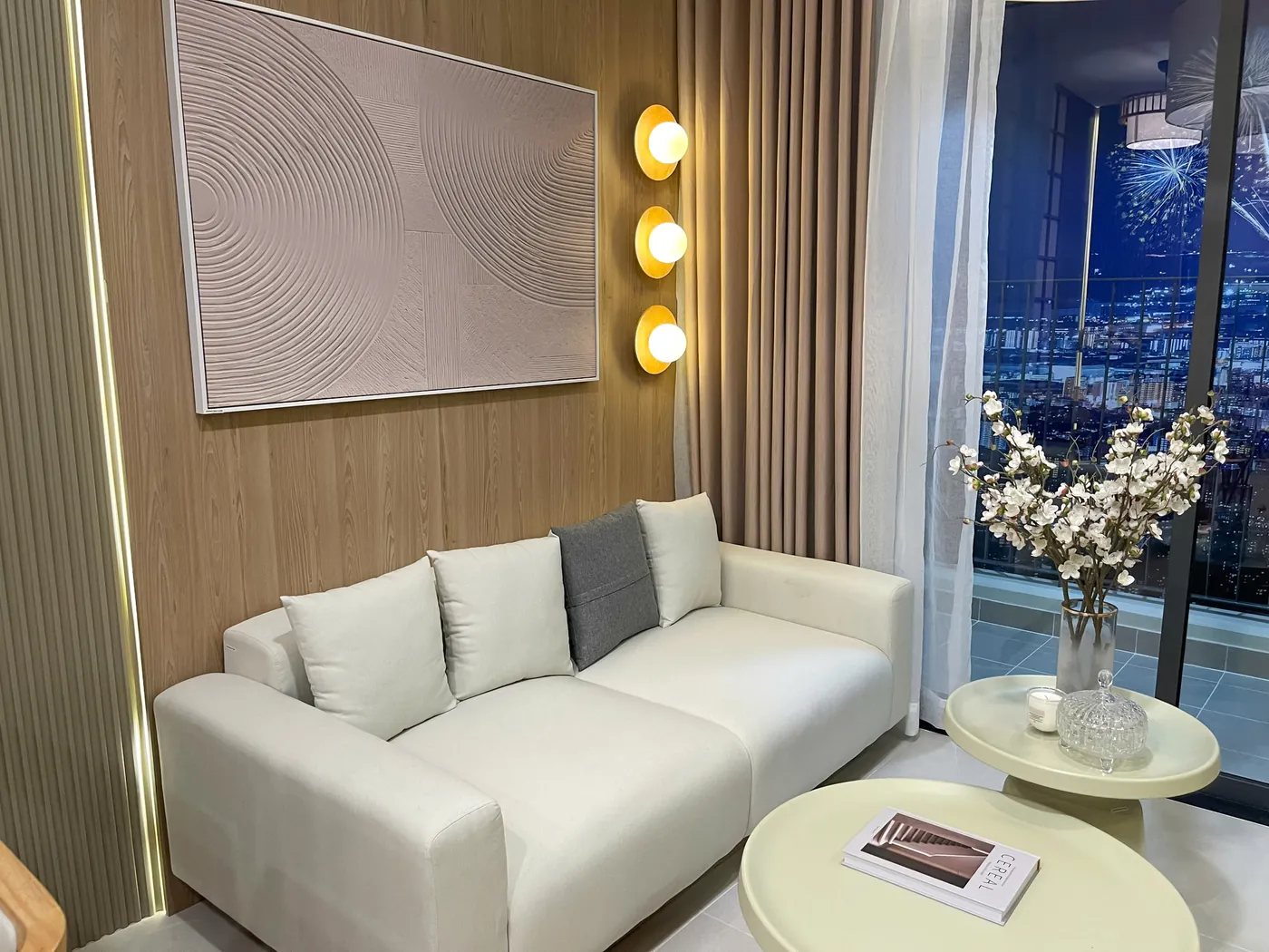 Bếp nhà mẫu căn C1